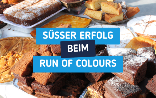Süßer Erfolg beim Run of Colours