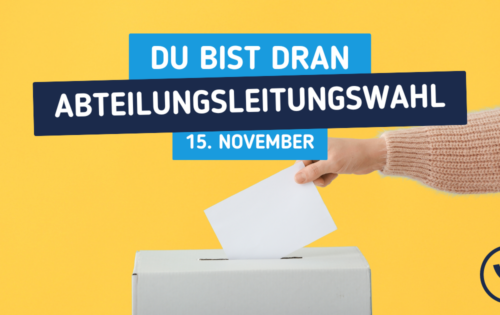 Abteilungsleitungswahl